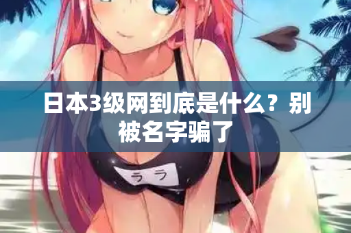 日本3级网到底是什么？别被名字骗了