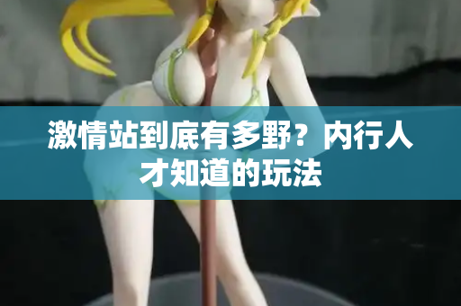 激情站到底有多野？内行人才知道的玩法