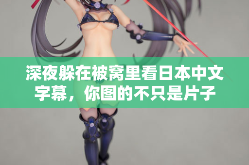 深夜躲在被窝里看日本中文字幕，你图的不只是片子