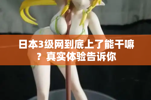 日本3级网到底上了能干嘛？真实体验告诉你