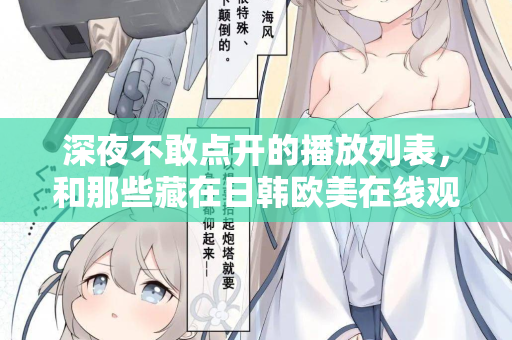 深夜不敢点开的播放列表，和那些藏在日韩欧美在线观看里的孤独灵魂