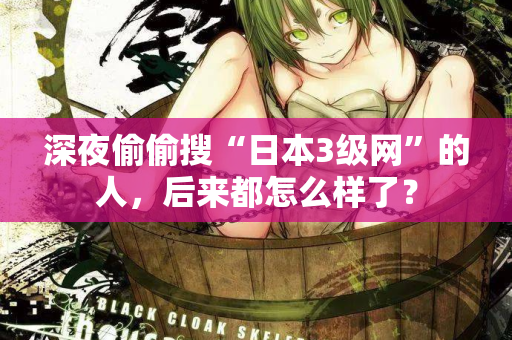 深夜偷偷搜“日本3级网”的人，后来都怎么样了？