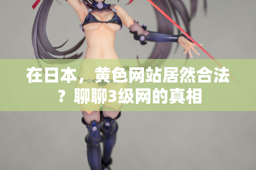 在日本，黄色网站居然合法？聊聊3级网的真相