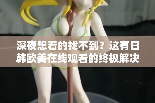 深夜想看的找不到？这有日韩欧美在线观看的终极解决方案