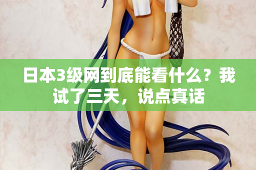 日本3级网到底能看什么？我试了三天，说点真话