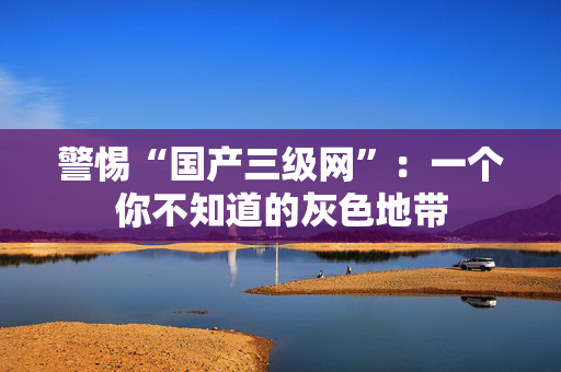 警惕“国产三级网”：一个你不知道的灰色地带