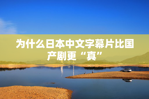 为什么日本中文字幕片比国产剧更“真”