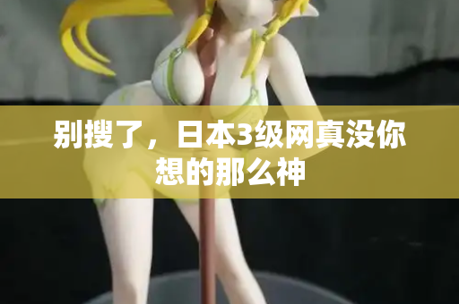 别搜了，日本3级网真没你想的那么神