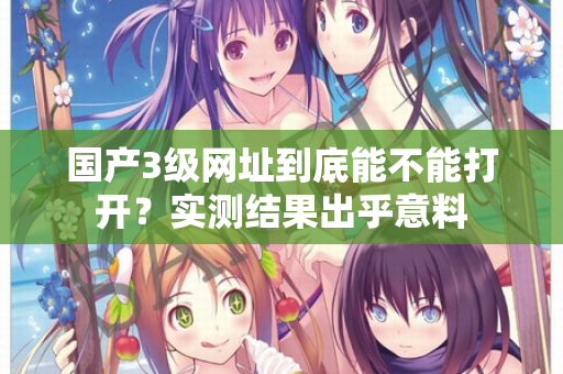 国产3级网址到底能不能打开？实测结果出乎意料