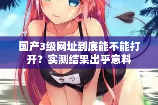 国产3级网址到底能不能打开？实测结果出乎意料