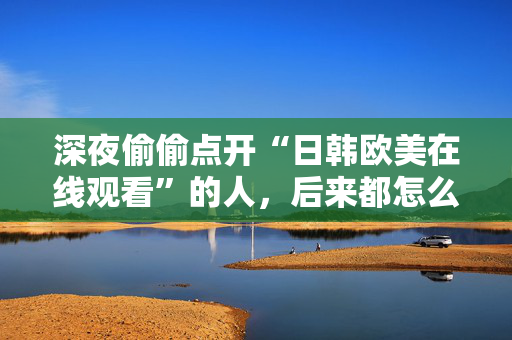 深夜偷偷点开“日韩欧美在线观看”的人，后来都怎么样了？