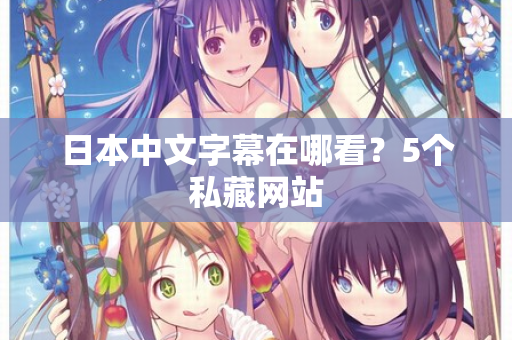 日本中文字幕在哪看？5个私藏网站
