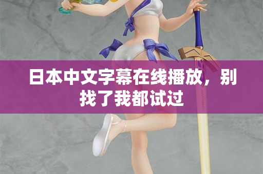 日本中文字幕在线播放，别找了我都试过