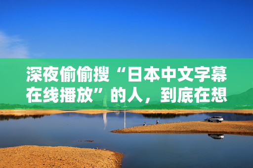 深夜偷偷搜“日本中文字幕在线播放”的人，到底在想什么