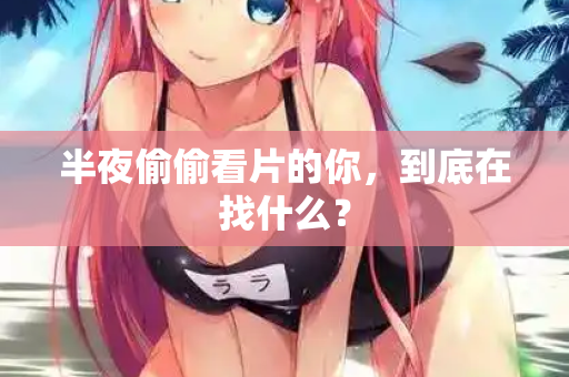 半夜偷偷看片的你，到底在找什么？