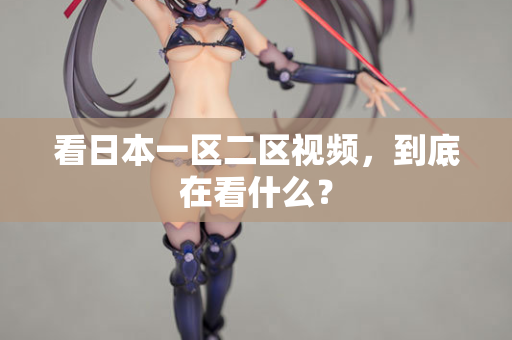 看日本一区二区视频，到底在看什么？