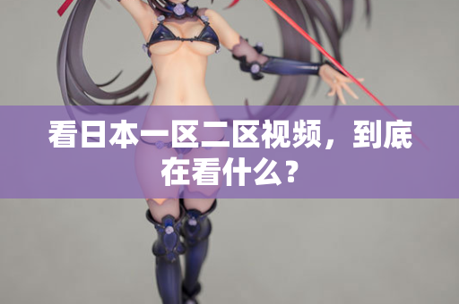 看日本一区二区视频，到底在看什么？