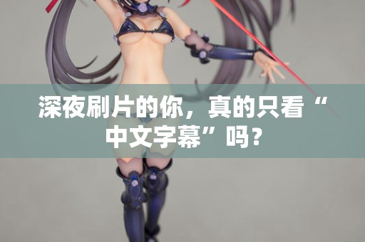 深夜刷片的你,真的只看“中文字幕”吗? 深夜刷片的你,真的只看“中文字幕”吗?