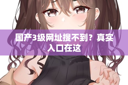 国产3级网址搜不到？真实入口在这