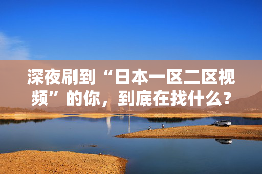 深夜刷到“日本一区二区视频”的你,到底在找什么? 深夜刷到“日本一区二区视频”的你,到底在找什么?