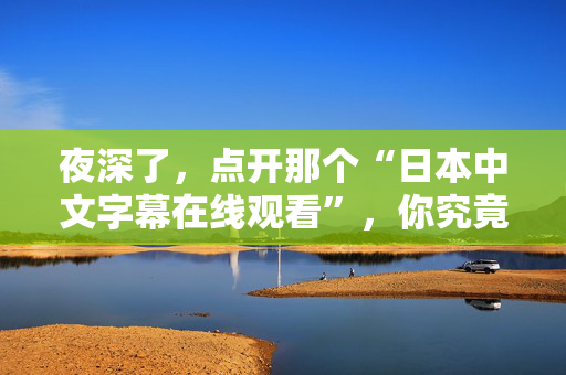 夜深了，点开那个“日本中文字幕在线观看”，你究竟在找什么？