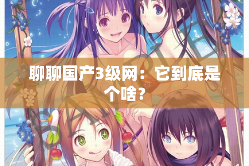 聊聊国产3级网：它到底是个啥？