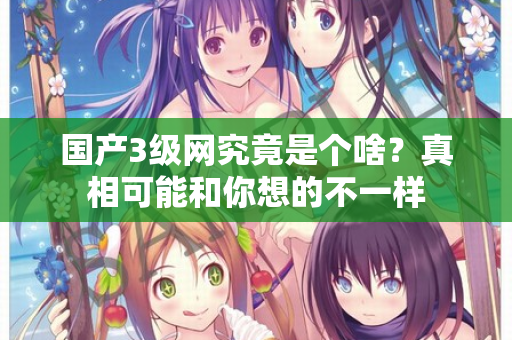 国产3级网究竟是个啥?真相可能和你想的不一样 国产3级网究竟是个啥?真相可能和你想的不一样