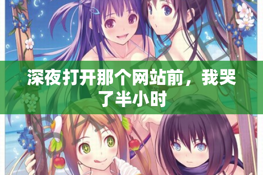 深夜打开那个网站前,我哭了半小时 深夜打开那个网站前,我哭了半小时